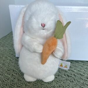 Bunnies by The Bay 7" plush bunny with carrot B&N Exclusive
